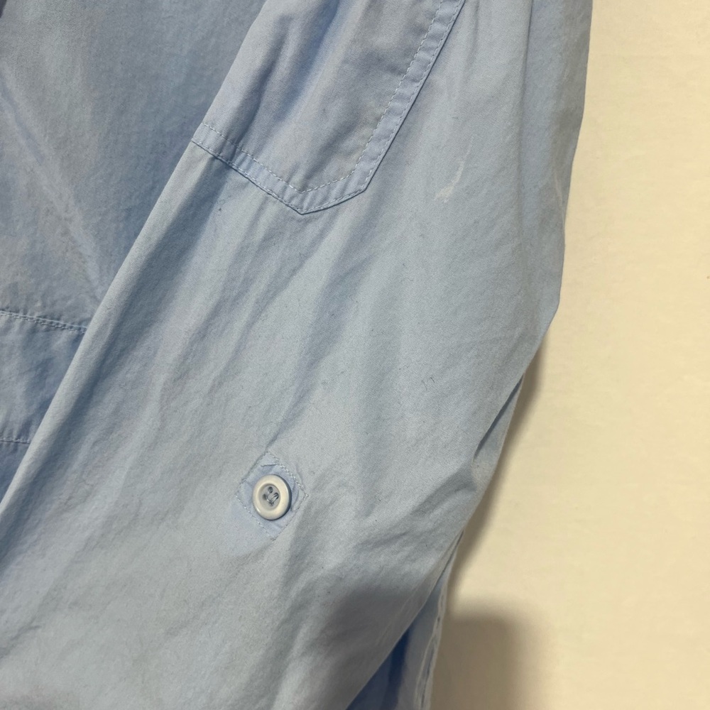 Catalina Light Blue Hooded Jacket and Pants Set Women's 100% Cotton Size M 8/10 - Picture 12 of 14